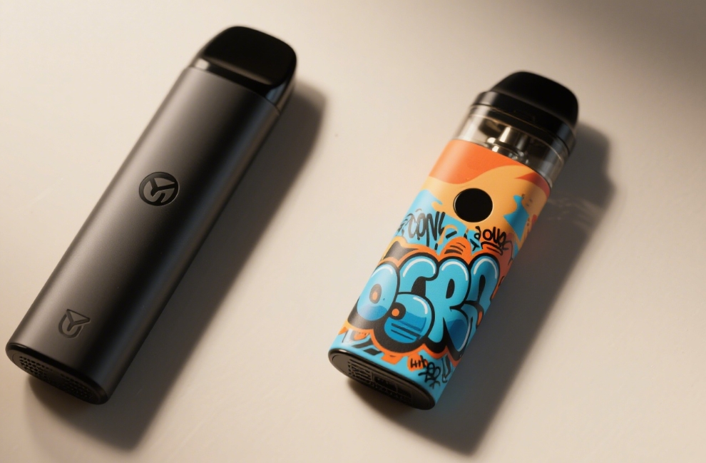 Design a Contrasto o Monocromatico? L'Estetica degli E-Cig tra Minimalismo e Espressività Visiva