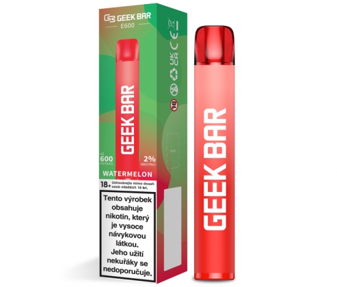 Esplorando il Geek Bar E600 Vape - anguria: Un’esperienza di svapo fresca e irresistibile